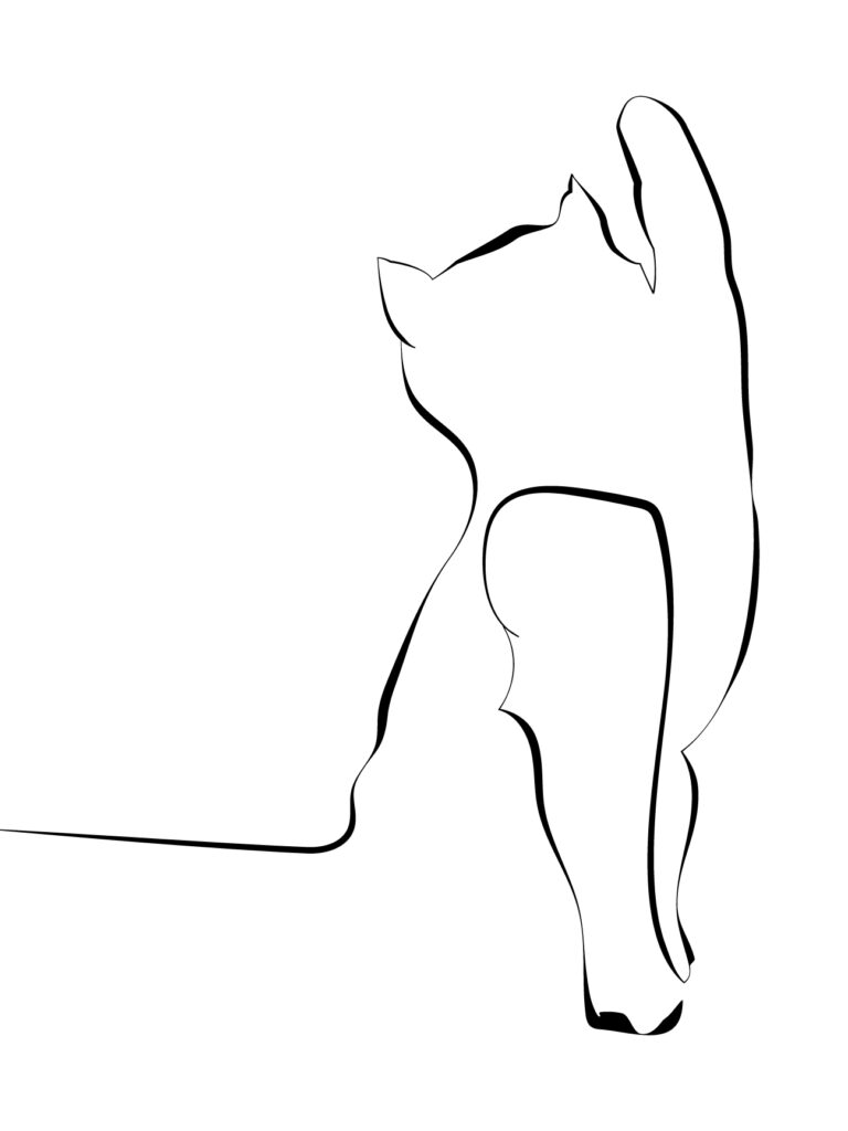 Minimalist Animal Line Art Print