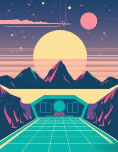 15 Mind-Blowing Ways Retrofuturism Vector Graphics Are Reshaping Modern