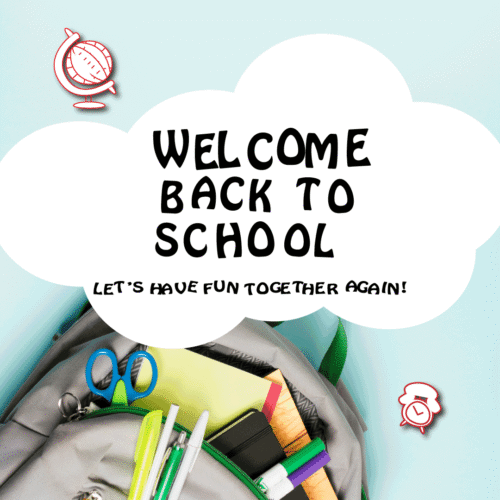 Welcome Back to School Design