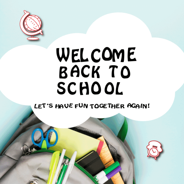 Back-to-school-five Welcome Back to School Design