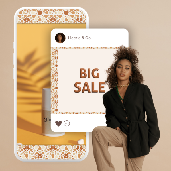 Zellige Instagram template pack