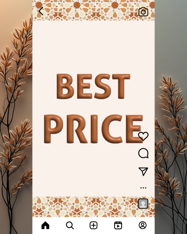 Zellige Instagram template pack