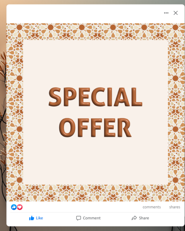 Special offer Product Promotion Templates design